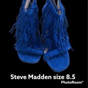 Steve Madden fringe heel